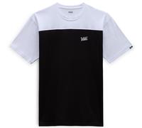 Vans Mens Script Crew Colourblock Crew Neck T-Shirt Tee Top