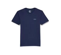 Vans Men's Scripted SS Tee, Navy and Stormy Weather, M