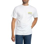 Vans Men's Shop Front Back Graphic T-Shirt, White/Sunny Yellow, XL