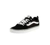 Vans Men's Trainers Filmore - Black/White Suede & Mesh Canvas Low-Top Lace-Up - UK 9