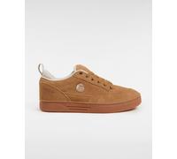 Vans Mens Skate Cab 4 Sneakers - Brown Leather - Size UK 6