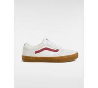 Vans Mens Skate Rowley Sneakers - Dark Red Leather - Size UK 6