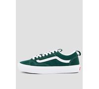 Vans Mens Skate Unisex Old Skool Trainers, Green, Size 4, Men Green