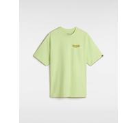 Vans Mens Skull La Shaka Loose T-Shirt - Green Cotton - Size X-Large