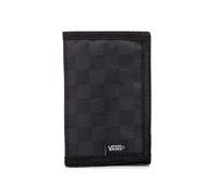Vans Men's Slipped Tri-Fold Wallet, Black-Charcoal, One Size