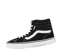 Vans Men's Mn Filmore Hi Sneaker, Suede Canvas Black White, 14 UK