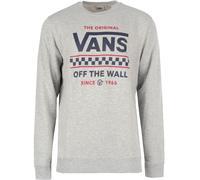 Vans Mens Stackton Crew Neck Cotton Pullover Sweatshirt - Grey - M
