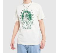 Vans Men's Stranger Times T-Shirt in White & Green, Graphic Print, Size: XS XSml