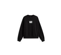 Vans Mens Stretch Logo Crew - Black Cotton - Size X-Large