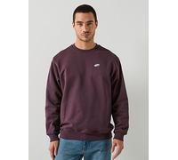 Vans Mens Style 76 Oversized French Terry Crew, Burgundy, Size S, Men Burgundy