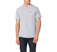 Vans Men's T-Shirt Left Chest Logo TEE Athletic Heather-Black, XXL