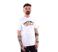 Vans Men's T-Shirt OTW Inflamed, White, XL