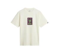 VANS Men's ThinkV Short Sleeve T-Shirt Cream Marshmallow Cotton Graphic Print