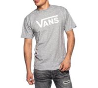 Vans Mens Unisex Classic Logo T Shirt in Grey Size M - Medium