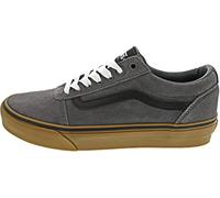 Vans Men's Ward Sneaker, Suede Pewter Gum, 7 UK