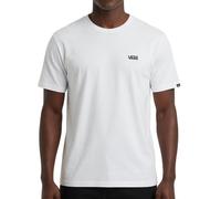VANS | Mens White Left Chest Logo VN0A3CZE Classic Short Sleeve T Shirt | XS