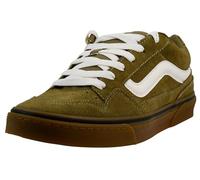 Vans Mens's Caldrone Sneaker, Suede Gum Olive, 8 UK