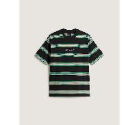 Vans - Mesa Stripe T-Shirt, Man, Black, Size: XXL