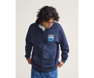 Vans Metal Wall Full-Zip Hoodie Navy - S