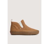 Vans Mid-Slip Insulated Suede Slip-On Trainers Medium Brown