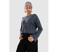 Vans Mila Cable Knit Crop Pullover parisian night XS