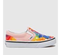 Vans Multi Classic Slip-On Girls Junior Trainers UK 2 (EU 33)