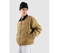 Vans - Nico Chore Canvas Jacket Olive Brown, Man, Beige, Size: XL