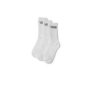 Vans Off The Wall Classic Crew 3 Pack Socks (UK 8.5/12) - White