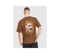 Vans Off The Wall Fever T-Shirt - Brown - Mens S