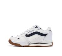 Vans Old Skool Canvas Block B Men's Shoes White/Black, white, 5 UK