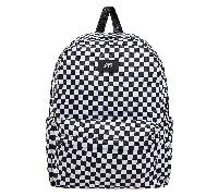 Vans Old Skool Check Backpack | Black & White
