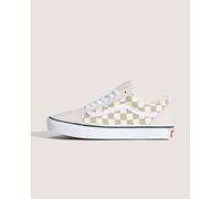 Vans - Old Skool Checkerboard Shoes, Man, Beige, Size: 4