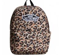 Vans Old Skool Classic Backpack Leopard Print 22L | Laptop Sleeve 15", Bottle Pocket, Padded Straps, 100% Polyester, 41 x 30.5 x 12 cm
