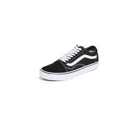 Vans Old Skool Leather, Unisex-Adults' Low-Top Trainers, Black, 10.5 UK