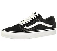 Vans Unisex Old Skool Classic Suede/Canvas' Sneaker, Black White, 7.5 UK