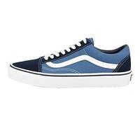 Vans Old Skool Leather, Unisex-Adults' Low-Top Trainers, Navy, 8 UK