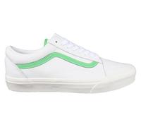 Vans Old Skool Men's Trainers Leather White, White, 9.5 UK
