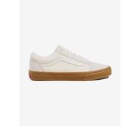 Vans Old Skool Pig Suede Shoes pure white brown - 36.5