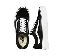 Vans - Old Skool Platform Black/White - Girl Shoes - black - EU 38 - Textile/Textile/Rubber EU 38