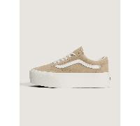 Vans - Old Skool Platform Shoes, Man, Beige, Size: 10
