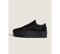 Vans - Old Skool Platform Shoes, Woman, Black, Size: 12