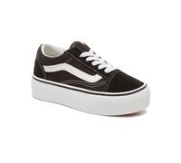 Vans Kids Old Skool Platform Trainers Black/True White 13K