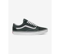 Vans Old Skool Shoes Dark Green White - 38.5
