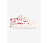 Vans Old Skool Sidestripe shoes beige red white Baby - 25.5