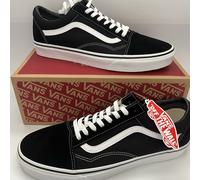 Vans Old Skool Mens Shoes - Black & White - UK 11