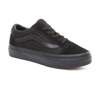 Vans Old Skool Kids Shoes - Black Black UK 12 (Jnr)