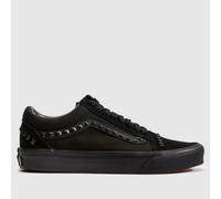 Vans Old Skool Trainers in Black UK 8