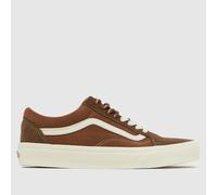Vans Old Skool Trainers in Brown Multi UK 6 (EU 39)