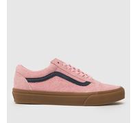 Vans Old Skool Trainers in Pink Multi UK 4 (EU 36½)