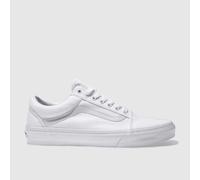 Vans Shoes (Trainers) OLD SKOOL in White 10